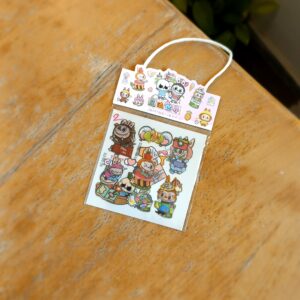 برچسب طرح لبوبو - طرح 2